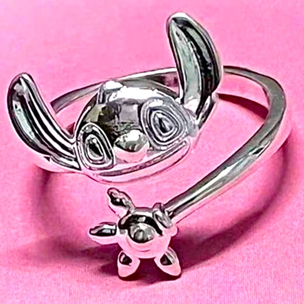 Silver Stitch Ring